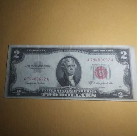 1953 Series C $2 Bill: An In-Depth Exploration