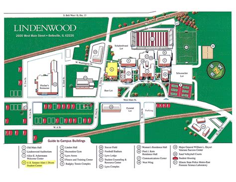 Map of Lindenwood University: A Comprehensive Guide to Campus