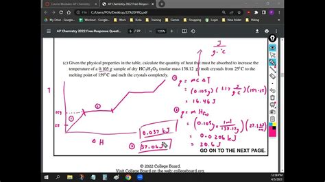 AP Chemistry 2022 FRQ Answers: A Comprehensive Guide to Success