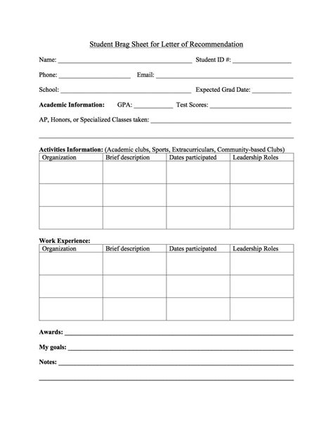 How to Write a Brag Sheet That Will Get You Noticed