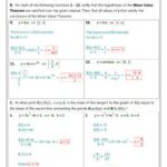 Mean Value Theorem Practice Problems: Master the Fundamental Theorem