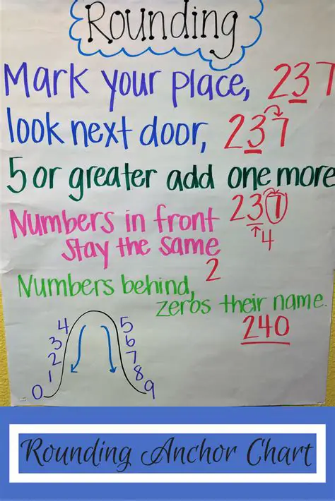 Rounding Anchor Chart: A Comprehensive Guide for Teachers