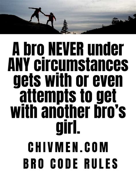 Is it Awful to Tell Someone About Bro Code?