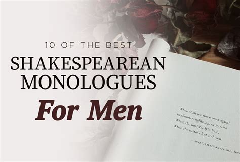 Men’s Monologues from Shakespeare’s Masterpieces
