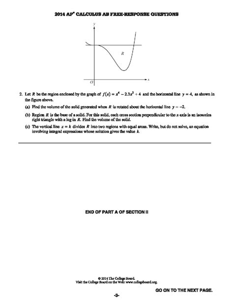 2014 AP Calculus AB FRQ: A Comprehensive Guide to Success