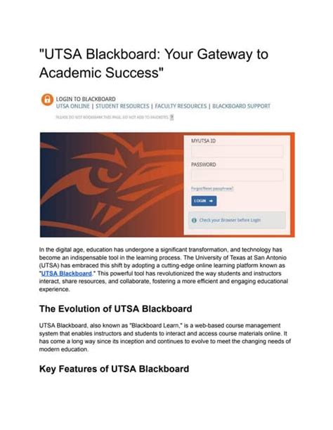 Central Michigan Blackboard: The Digital Gateway to Academic Success