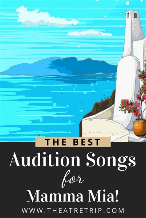 Audition Songs for Mamma Mia: A Vocal Showcase with Character
