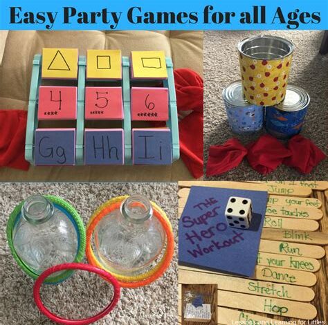 Birthday Activity Ideas for All Ages