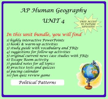 Unit 4 AP Human Geography: Population