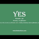 How to Pronounce Yes