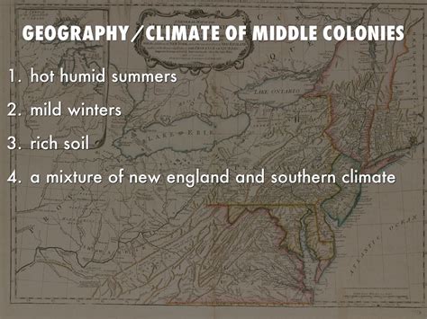 Climate of the Middle Colonies Frequently Asked Questions