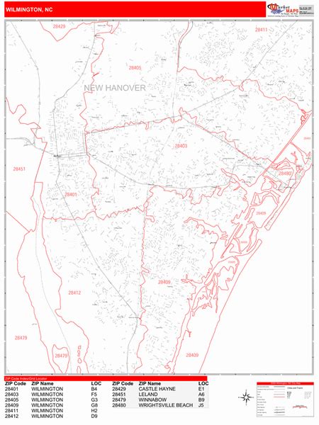 Wilmington NC Zip Code UNC Wilmington