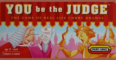 Classic Board Game Played by Judges Between Trials