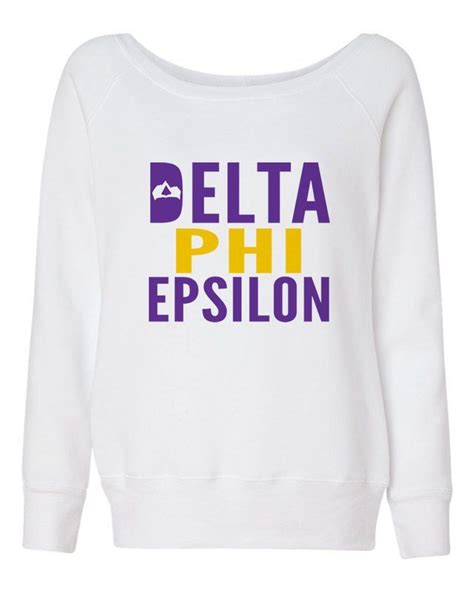 Delta Phi Epsilon Apparel: Show Your Greek Pride with Style