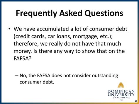 Does FAFSA Consider Debt?