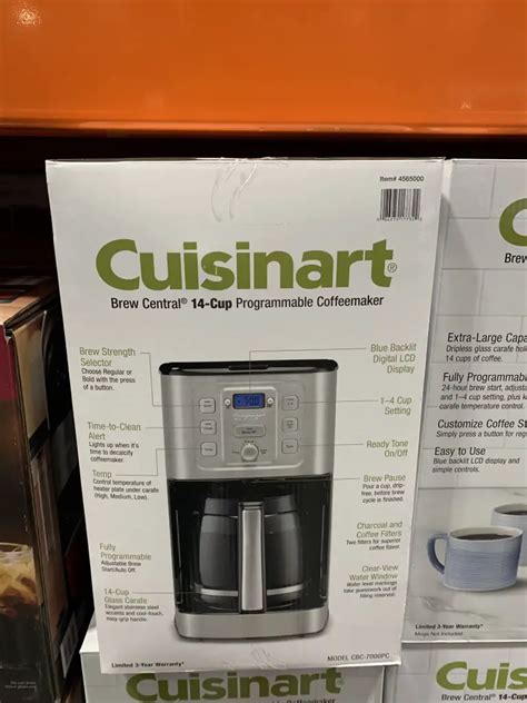 Costco Cuisinart Coffee Maker: The Ultimate Home Brewing Experience