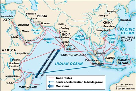 How The Indian Ocean Trade Led to Political Change The Indian Ocean’s Role in the Modern World Conclusion Table 1: The Spread of New Technologies Table 2: The Spread of New Ideas Table 3: The Rise and Fall of Empires Table 4: The Redrawing of Political Boundaries FAQs