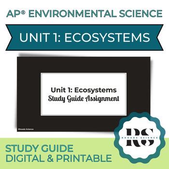 Apes: The Unit 1 Guide to Dominating in the Animal Kingdom