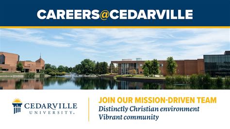 Cedarville University Jobs: A Comprehensive Guide to Faculty and Staff Opportunities