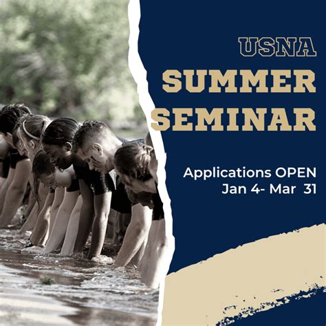 Summer Seminar USNA: Embark on a Journey of Leadership and Innovation
