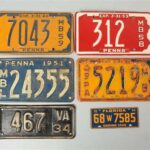 Old License Plates: A Journey Through History and Nostalgia