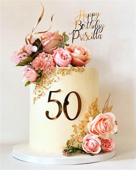 50th Birthday Cake Ideas for Mum: A Sweet Celebration of a Milestone