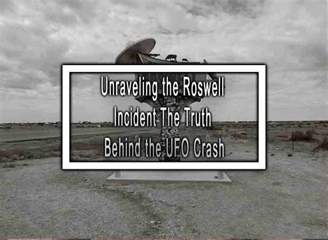 Enmu Roswell Directory: Unraveling the Enigmatic History of Roswell Incident