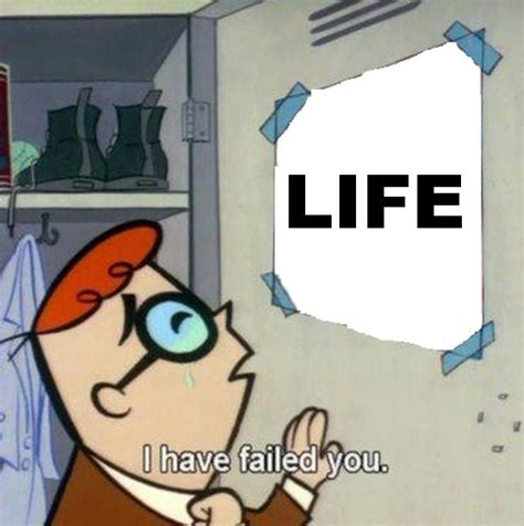 I’ve Failed You: A Harsh Assessment of the Current State of Affairs