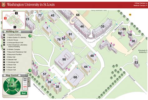 Map of WashU: A Comprehensive Guide to the University’s Campus