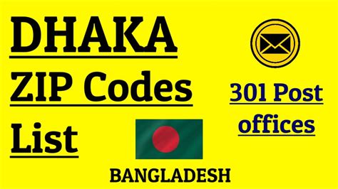 The Comprehensive Guide to Dhaka Zip Codes: Unlock the City at Your Fingertips