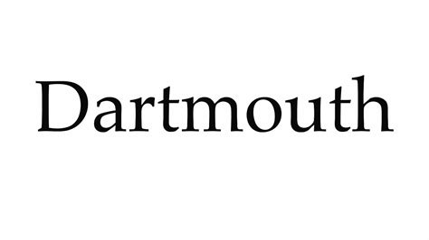 Dartmouth Pronunciation: Master the Correct Way to Say It