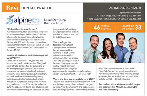 Alpine Dental Fort Collins: Your Comprehensive Dental Care Solution Tables