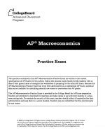 2008 AP Macro MCQs