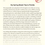 Essay on Spring Break: A Time for Relaxation, Adventure, and Renewal