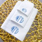 Monogrammed Bath Towels: Indulge in Personalized Comfort