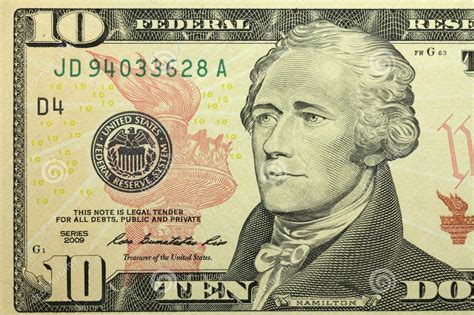 Why is Alexander Hamilton on the 10 Bill?