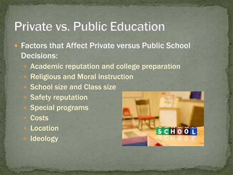 Why Private School Education is Superior to Public Education: A Comprehensive Analysis