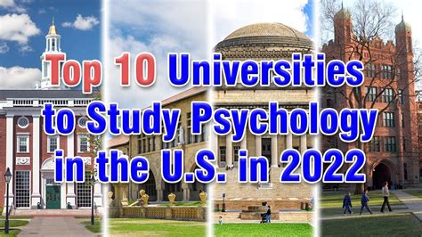 Best Psychology Schools in the US: Unraveling the Top Institutions