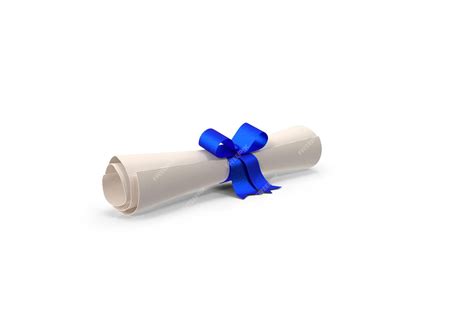 Rolled Up Diploma: A Symbol of Learning and Achievement