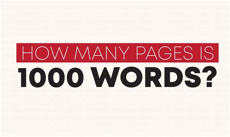 How Long Are 800-1000 Words?
