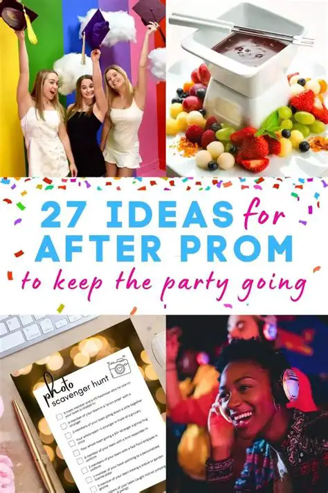 After Prom Ideas to Create Unforgettable Memories
