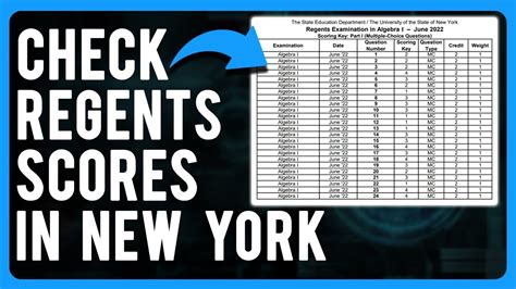 Do SUNY Check Regents Scores?