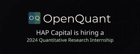 Discover the Gateway to a Fulfilling Career: Quantitative Research Internships