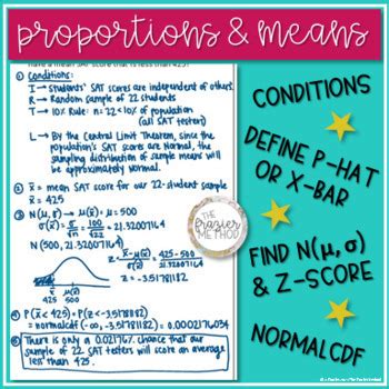 AP Statistics Unit 5 Review: Pulling It All Together