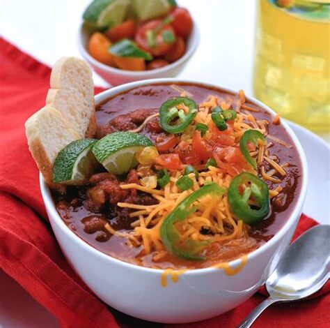 Chili with Steak Slow Cooker: Savor the Ultimate Comfort Food