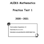 Practice ALEKS Math Placement Test