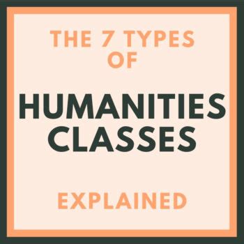 What Classes Are Considered Humanities?