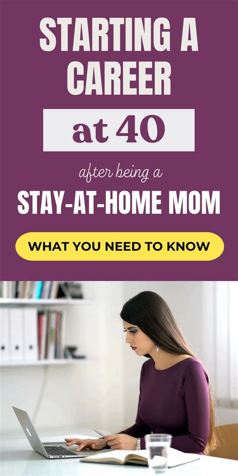 Starting a Career at 40 After Being a Stay-at-Home Mom