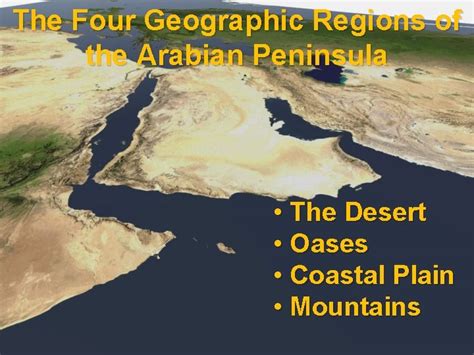 What Geographic Advantages Did the Arabian Peninsula Possess?