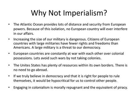 One Key Disagreement Between Imperialists and Anti-Imperialists